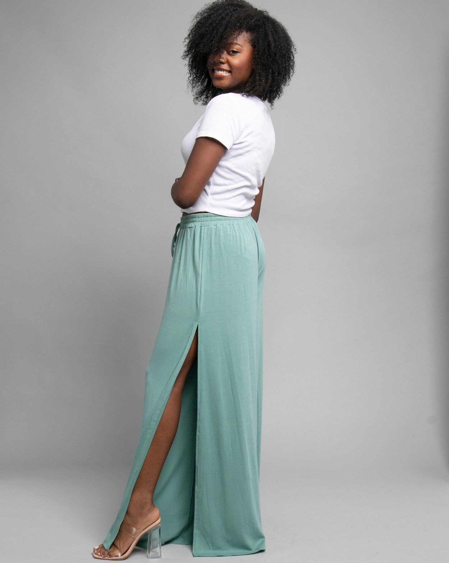 Wide Legs with Slits